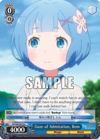 Gaze of Admiration, Rem RZ/S46-E074 U