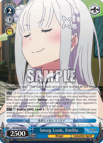 Smug Look, Emilia RZ/S46-E078 U