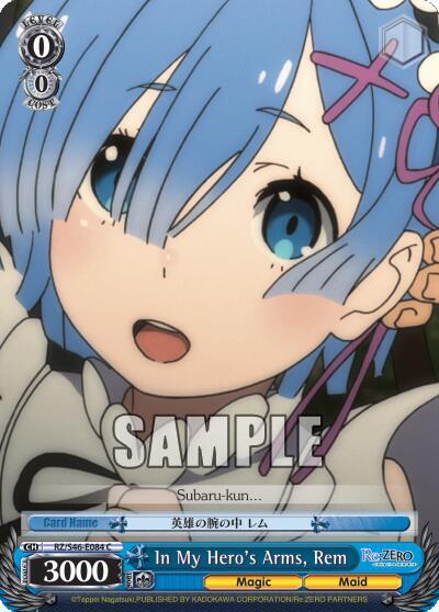 In My Hero's Arms, Rem RZ/S46-E084 C
