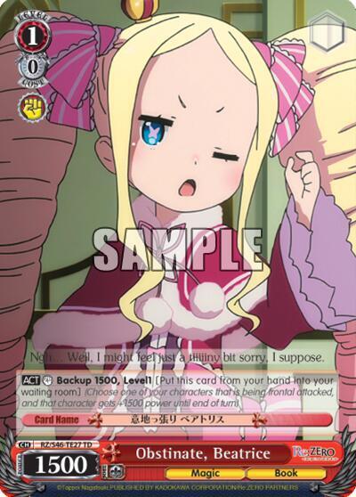 Obstinate, Beatrice RZ/S46-TE27 TD