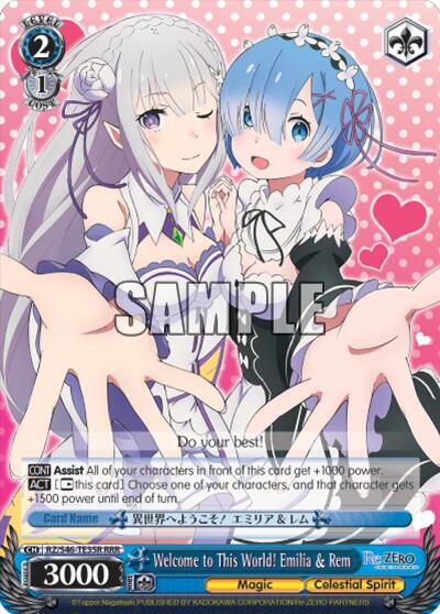 Welcome to This World! Emilia & Rem RZ/S46-TE35R RRR