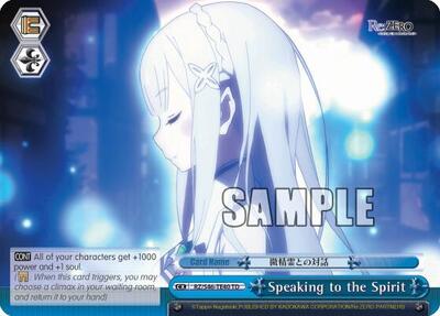 Speaking to the Spirit RZ/S46-TE40 TD