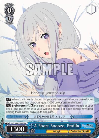 A Short Snooze, Emilia RZ/S46-TE42 TD