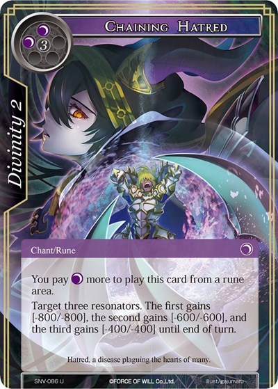 Chaining Hatred 