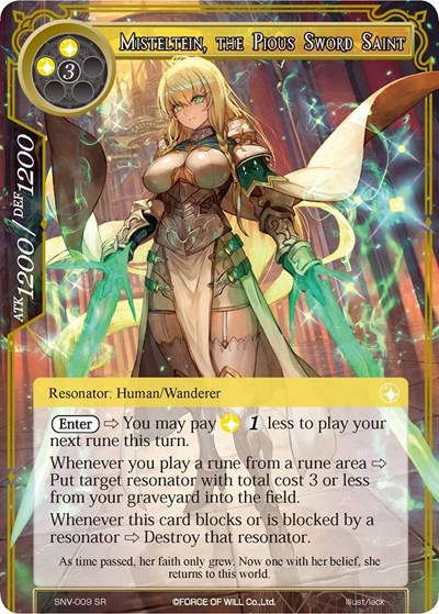 Misteltein, the Pious Sword Saint — The Strangers of New Valhalla