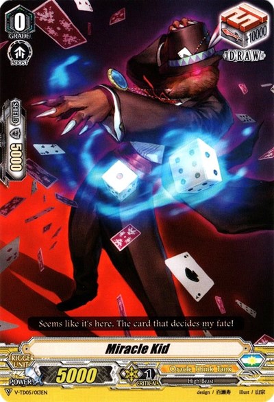 Miracle Kid [V Format] V-TD05/013EN