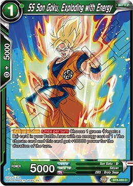SS Son Goku, Exploding with Energy BT6-055