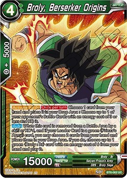 Broly, Berserker Origins BT6-062
