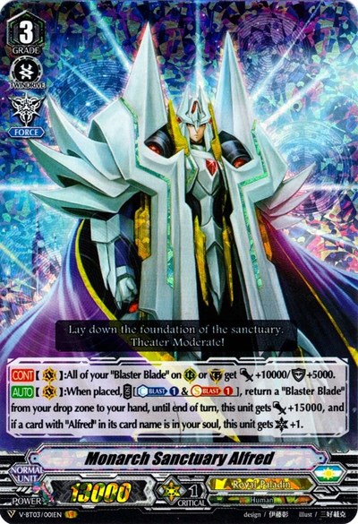 Monarch Sanctuary Alfred [V Format] V-BT03/001EN