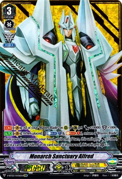 Monarch Sanctuary Alfred [V Format] V-BT03/SV01EN