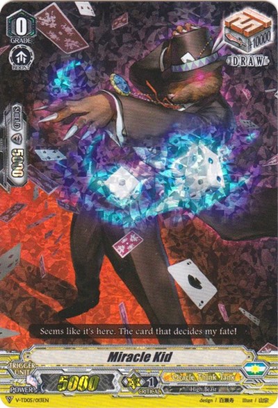 Miracle Kid [V Format] V-TD05/013EN