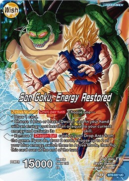 Dende // Son Goku, Energy Restored BT6-027