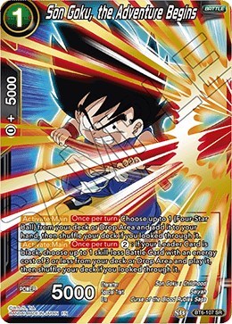 Son Goku, the Adventure Begins BT6-107