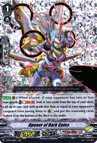 Opener of Dark Gates [V Format] V-BT04/011EN