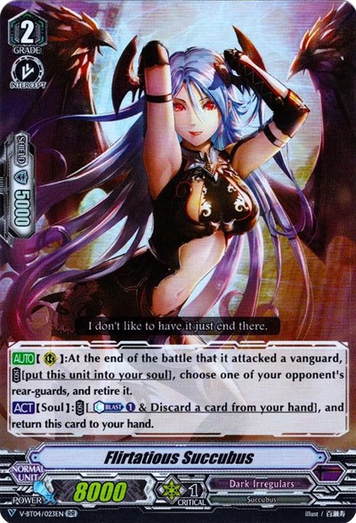 Flirtatious Succubus [V Format] V-BT04/023EN