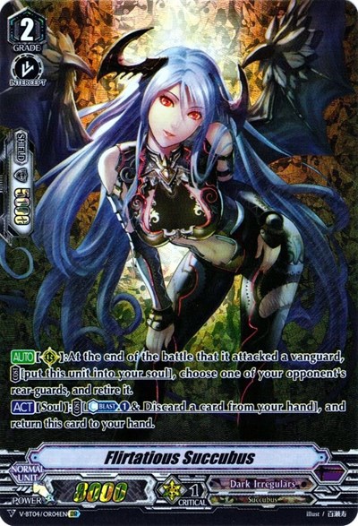 Flirtatious Succubus [V Format] V-BT04/OR04EN