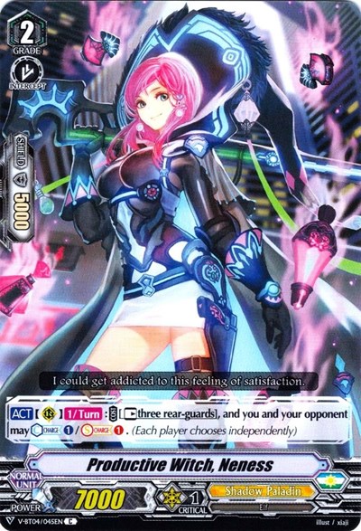 Productive Witch, Neness [V Format] V-BT04/045EN