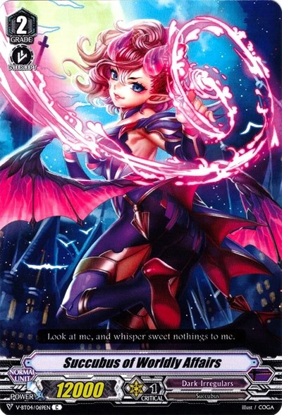Succubus of Worldly Affairs [V Format] V-BT04/069EN