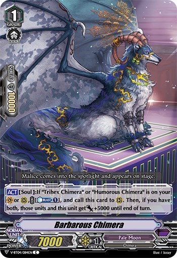 Barbarous Chimera [V Format] V-BT04/084EN