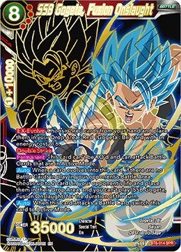 SSB Gogeta, Fusion Onslaught BT6-014_SPR