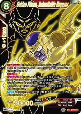 Golden Frieza, Indomitable Emperor BT6-017_SPR