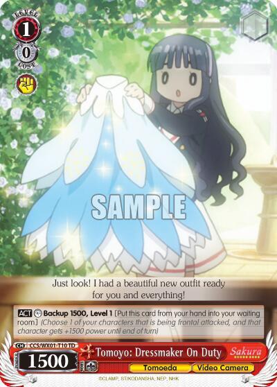 Tomoyo: Dressmaker On Duty CCS/WX01-T10 TD