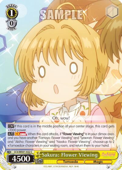 Sakura: Flower Viewing CCS/WX01-022 C