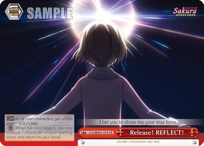 Release! REFLECT! CCS/WX01-074 CR