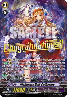 Nightmare Doll, Catherine [G Format] PR/0455EN
