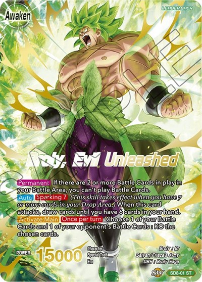 Broly // Broly, Evil Unleashed SD8-01