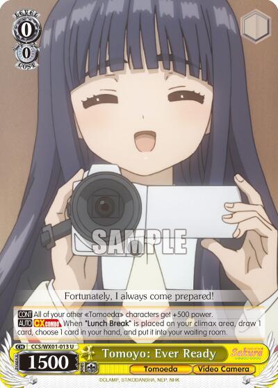 Tomoyo: Ever Ready CCS/WX01-013 U