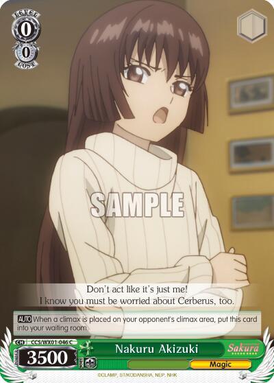 Nakuru Akizuki CCS/WX01-046 C
