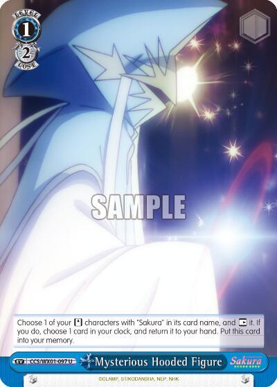 Mysterious Hooded Figure CCS/WX01-097 U