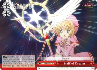 Staff of Dreams CCS/WX01-T18 TD