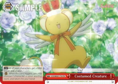 Costumed Creature CCS/WX01-T19 TD