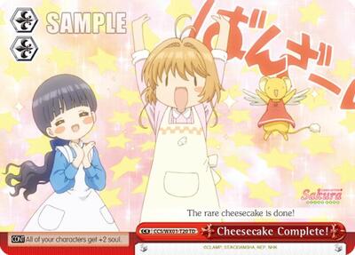 Cheesecake Complete! CCS/WX01-T20 TD