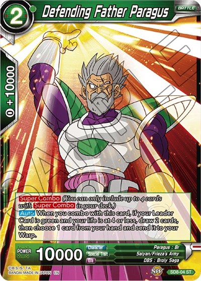 Defending Father Paragus SD8-04