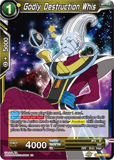Godly Destruction Whis SD8-09