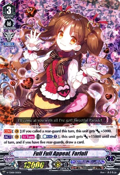 Full Full Appeal, Farlull [V Format] V-TD08/001EN