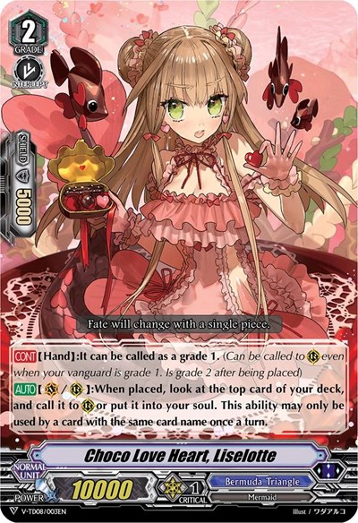 Choco Love Heart, Liselotte [V Format] 