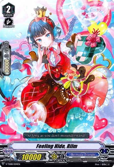 Feeling Hide, Rilm [V Format] V-TD08/004EN