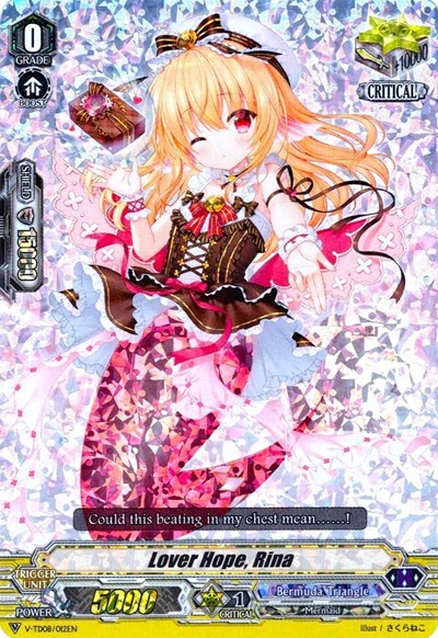 Lover Hope, Rina [V Format] V-TD08/012EN