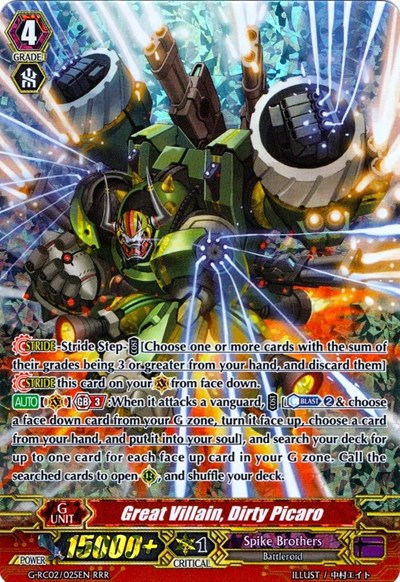 Great Villain, Dirty Picaro [G Format] G-RC02/025EN
