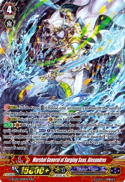 Marshal General of Surging Seas, Alexandros [G Format] G-RC02/029EN