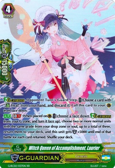 Witch Queen of Accomplishment, Laurier [G Format] G-RC02/037EN