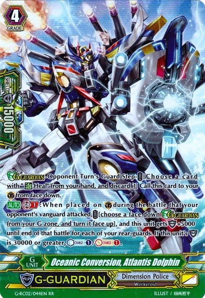 Oceanic Conversion, Atlantis Dolphin [G Format] G-RC02/044EN