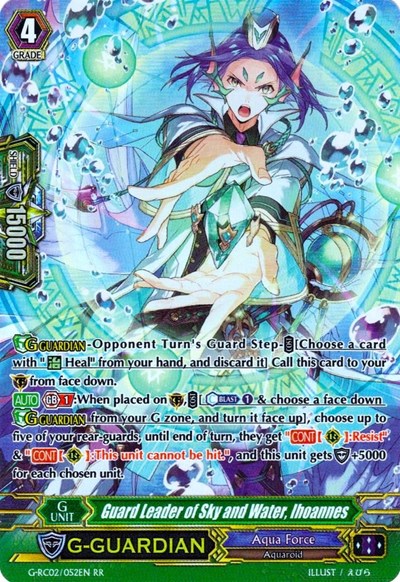 Guard Leader of Sky and Water, Ihoannes [G Format] G-RC02/052EN