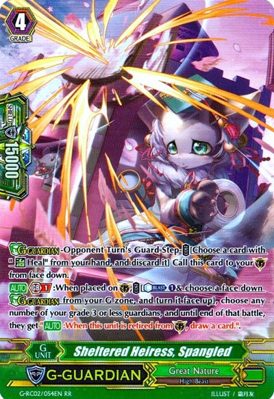Sheltered Heiress, Spangled [G Format] G-RC02/054EN