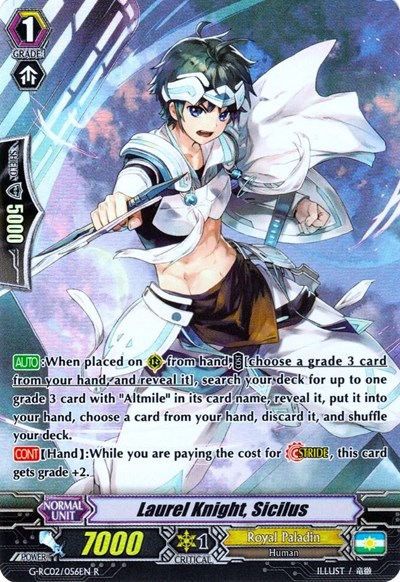 Laurel Knight, Sicilus [G Format] G-RC02/056EN
