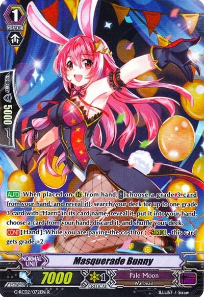 Masquerade Bunny [G Format] G-RC02/072EN